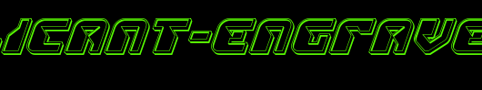 Replicant-Engraved-Italic.ttf 好看的英文字体