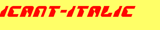 Replicant-Italic.ttf 好看的英文字体