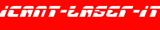 Replicant-Laser-Italic.ttf 好看的英文字体