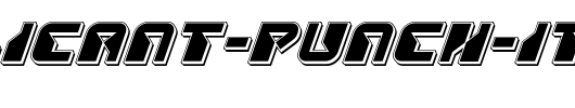 Replicant-Punch-Italic.ttf 好看的英文字体