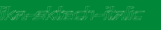 Republika-Sktech-Italic.ttf 好看的英文字体