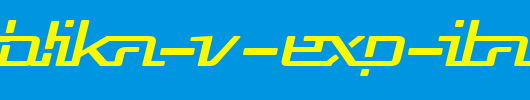 Republika-V-Exp-Italic.ttf 好看的英文字体