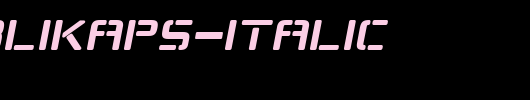 Republikaps-Italic.ttf 好看的英文字体