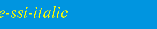Resource-SSi-Italic.ttf 好看的英文字体