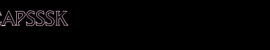 ResusaSCapsSSK.ttf 好看的英文字体