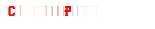 RetroBoldCondensedPlain_英文字体