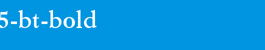 Revivl555-BT-Bold.ttf 好看的英文字体