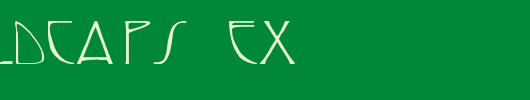 ReynoldCaps-Ex.ttf 好看的英文字体