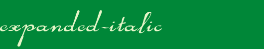 Rhalina-Expanded-Italic.ttf 好看的英文字体