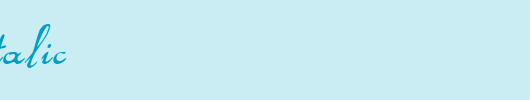 Rhalina-Italic.ttf 好看的英文字体
