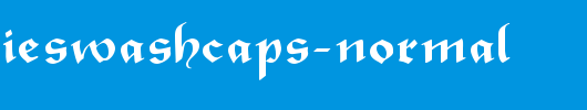 RhapsodieSwashCaps-Normal.ttf 好看的英文字体