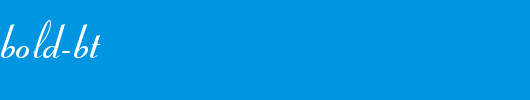 Ribbon-131-Bold-BT.ttf 好看的英文字体