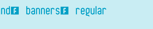Ribbons-and-banners-Regular.ttf 好看的英文字体