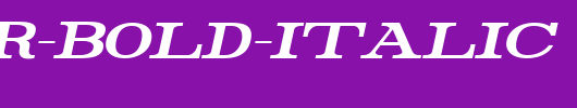 Rider-Bold-Italic.ttf 好看的英文字体