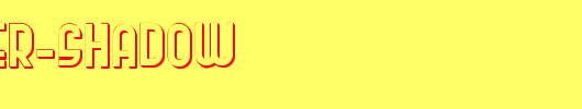 Ro-Ki-Kier-Shadow.ttf 好看的英文字体