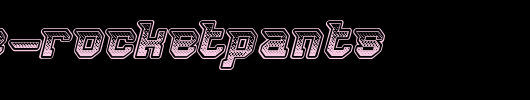 Robbie-Rocketpants.ttf 好看的英文字体