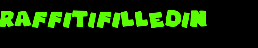 RobinGraffitiFilledin.ttf 好看的英文字体