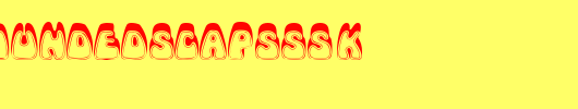 RobleRoundedSCapsSSK.ttf 好看的英文字体