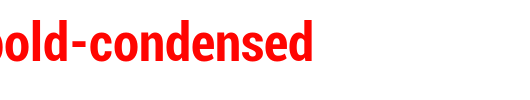 Roboto-Bold-Condensed.ttf 好看的英文字体