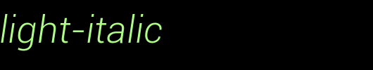 Roboto-Light-Italic.ttf 好看的英文字体