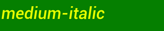 Roboto-Medium-Italic.ttf 好看的英文字体