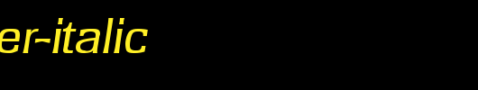 Rochester-Italic.ttf 好看的英文字体