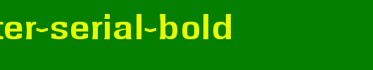 Rochester-Serial-Bold.ttf 好看的英文字体