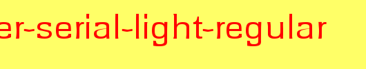 Rochester-Serial-Light-Regular.ttf 好看的英文字体