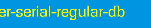 Rochester-Serial-Regular-DB.ttf 好看的英文字体