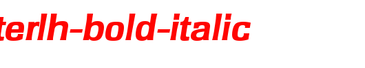 RochesterLH-Bold-Italic.ttf 好看的英文字体