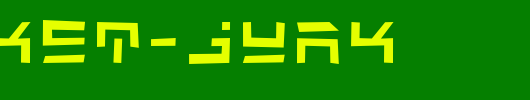 Rocket-Junk.ttf 好看的英文字体