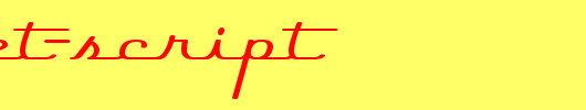 Rocket-Script.ttf 好看的英文字体