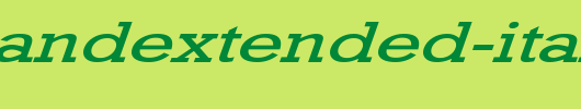 RocklandExtended-Italic.ttf 好看的英文字体