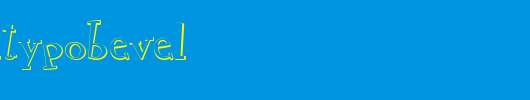 RocknRollTypobevel.ttf 好看的英文字体