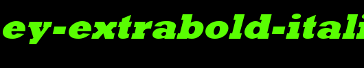 Rockney-Extrabold-Italic.ttf 好看的英文字体