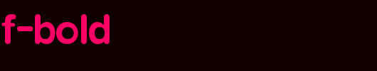 RockoFLF-Bold.ttf 好看的英文字体