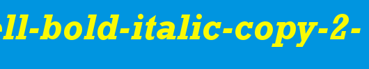 Rockwell-Bold-Italic-copy-2-.ttf 好看的英文字体