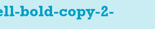 Rockwell-Bold-copy-2-.ttf 好看的英文字体