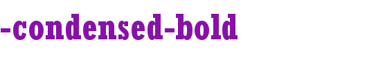 Rockwell-Condensed-Bold.ttf 好看的英文字体