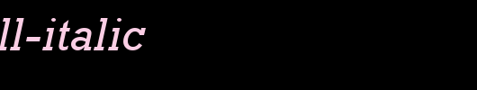 Rockwell-Italic.ttf 好看的英文字体