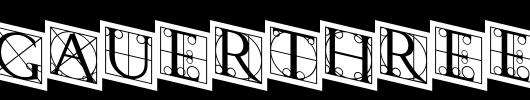 RodgauerThree.ttf 好看的英文字体