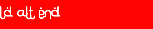 Rodja-Bold-Alt-End.ttf 好看的英文字体