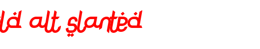 Rodja-Bold-Alt-Slanted.ttf 好看的英文字体