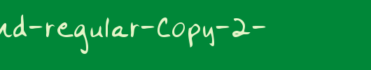 RogersHand-Regular-copy-2-.ttf 好看的英文字体