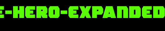 Rogue-Hero-Expanded-copy-2-.ttf 好看的英文字体