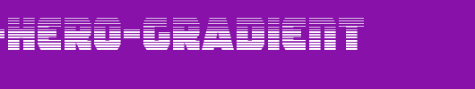 Rogue-Hero-Gradient.ttf 好看的英文字体