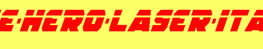 Rogue-Hero-Laser-Italic.ttf 好看的英文字体