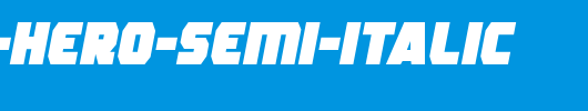 Rogue-Hero-Semi-Italic.ttf 好看的英文字体