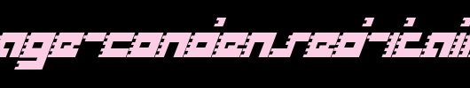 Roid-Rage-Condensed-Italic.ttf 好看的英文字体
