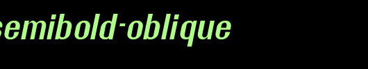 Rollout-Semibold-Oblique.ttf 好看的英文字体